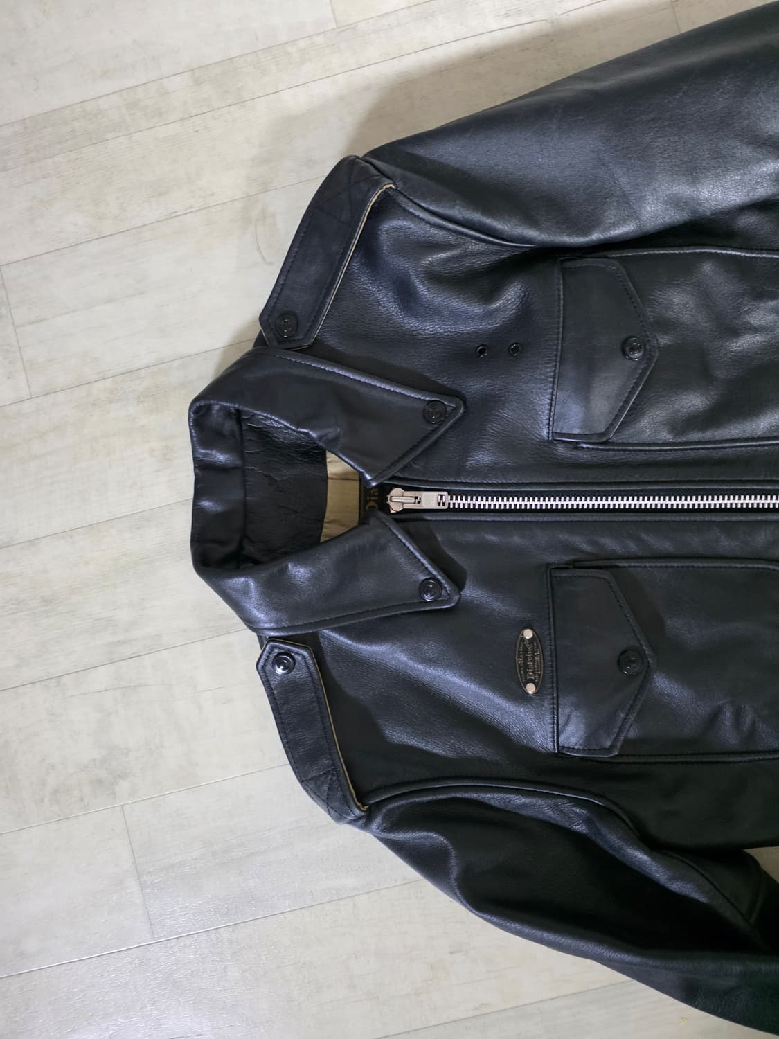 디아프바인 폴리스 램스킨 자켓 S 상품이미지4