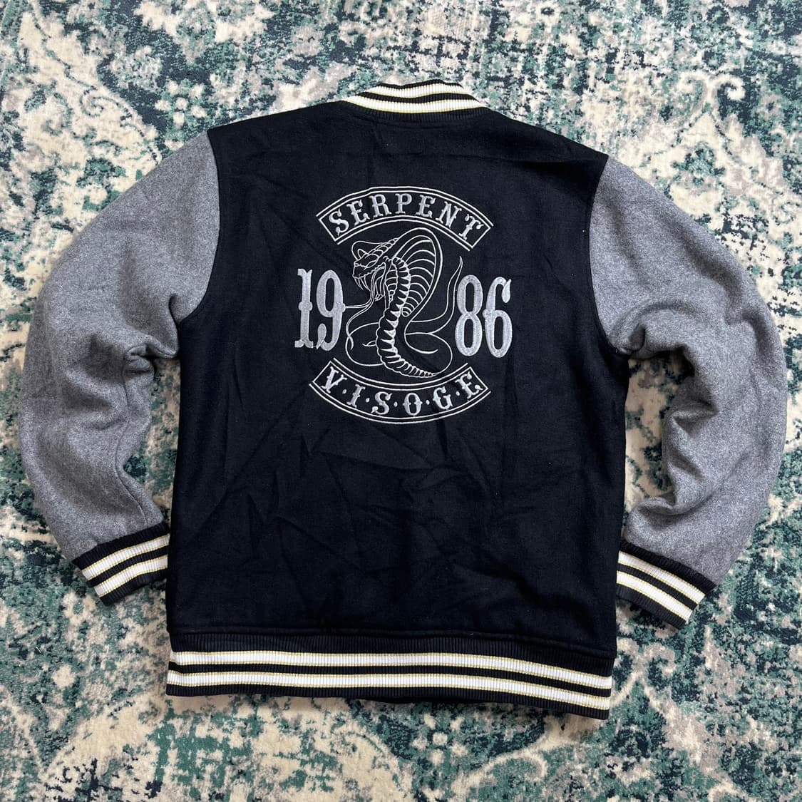 Vtg Visoge Vogue 바시티 스타디움 점퍼 자켓(M) 상품이미지1