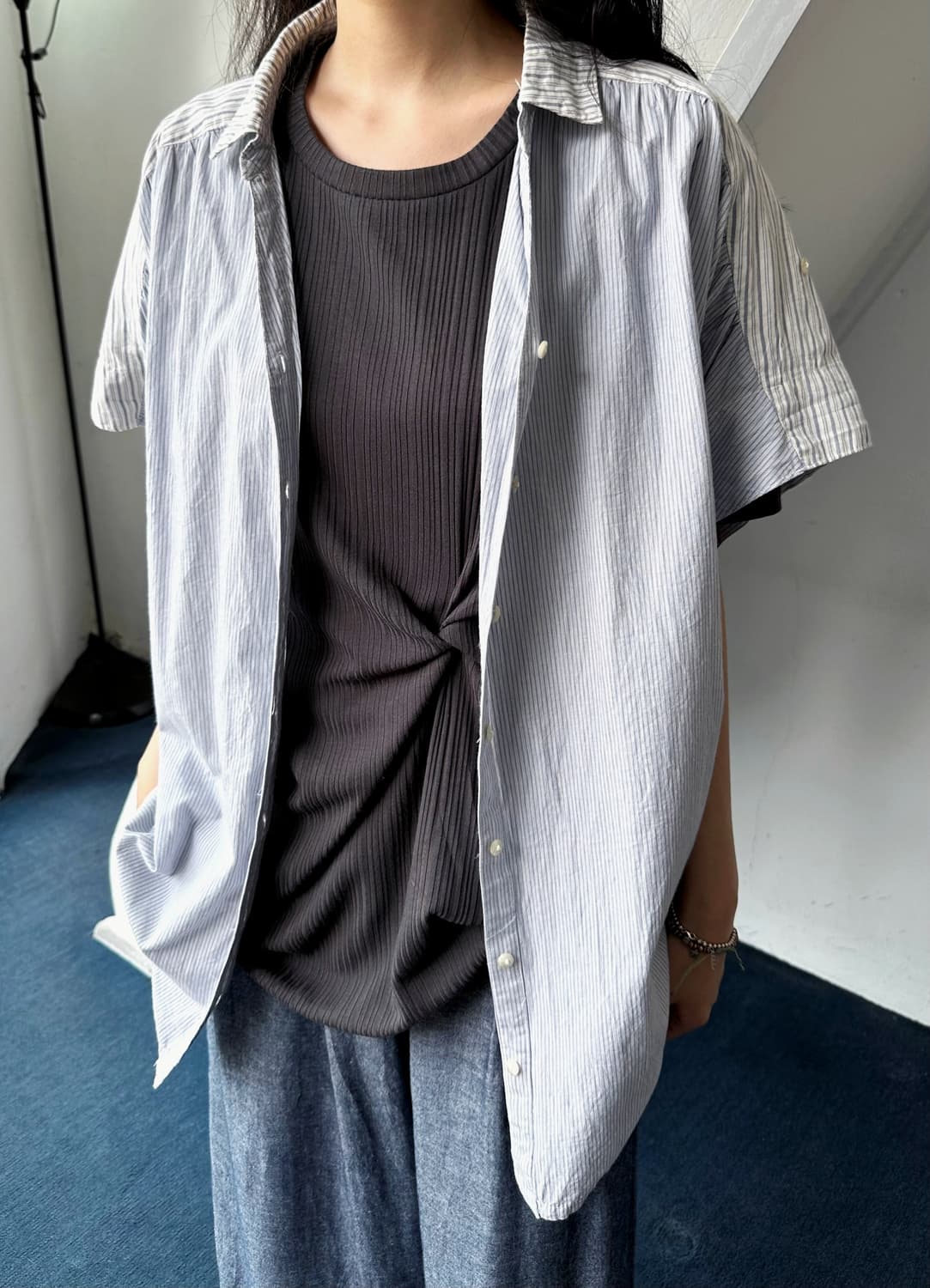 Wide silhouette High gauge cotton tunic  상품이미지7