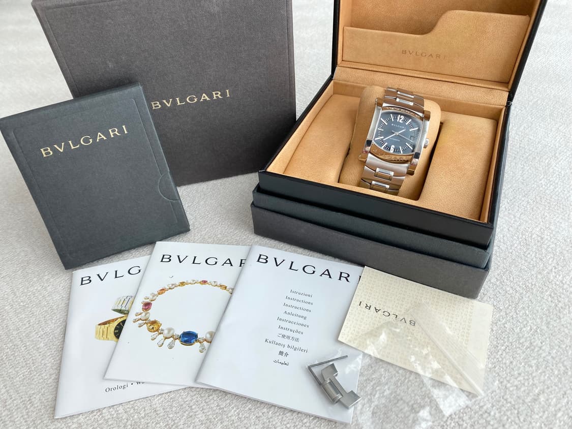 불가리 아시오마 AA44S 44mm 남성용 오토메틱 스틸 상품이미지2