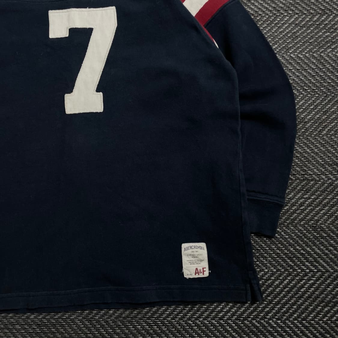 아베크롬비 앤 피치 넘버로고 럭비 긴팔 티셔츠y 3995 상품이미지3