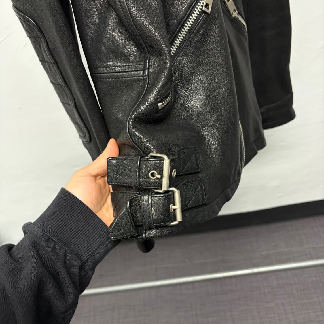 빈티지 레더 자켓 5 상품이미지5