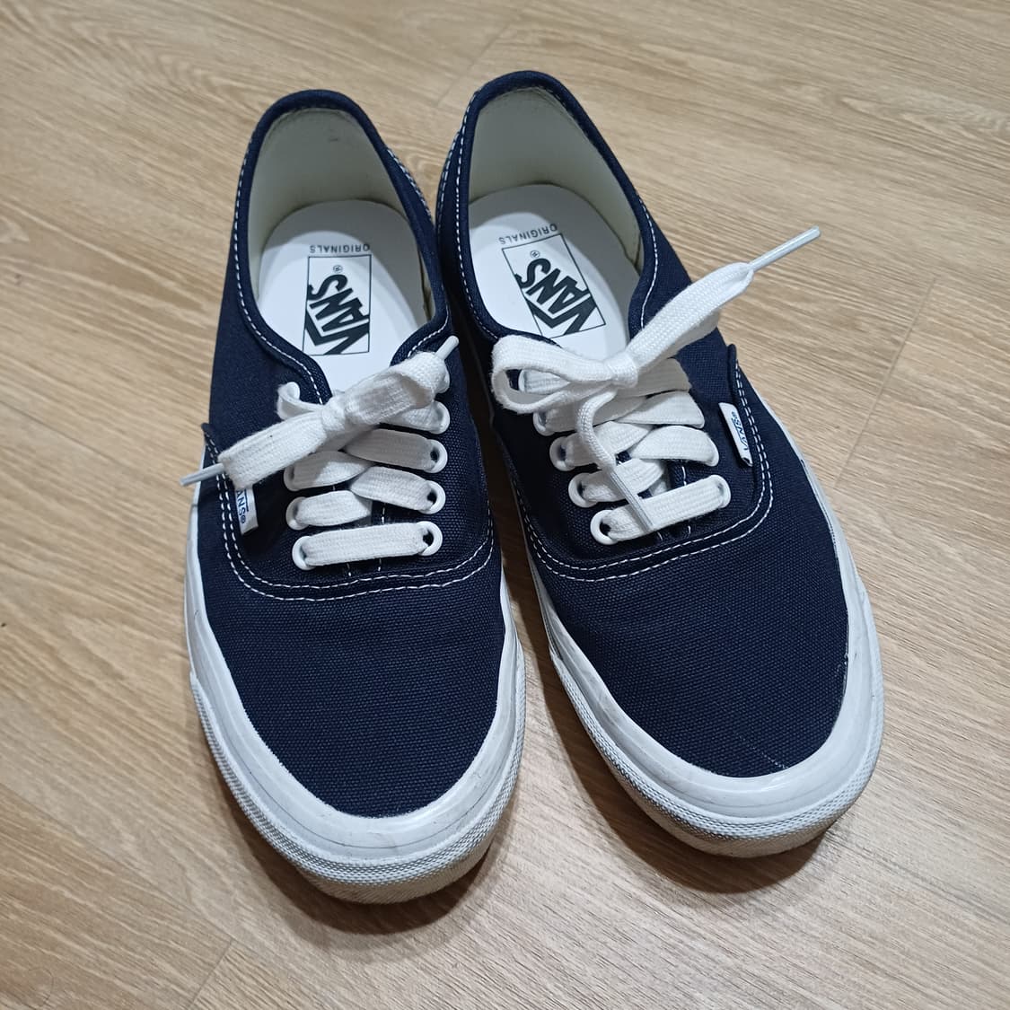 반스 볼트 어센틱 네이비 255사이즈 상품이미지2