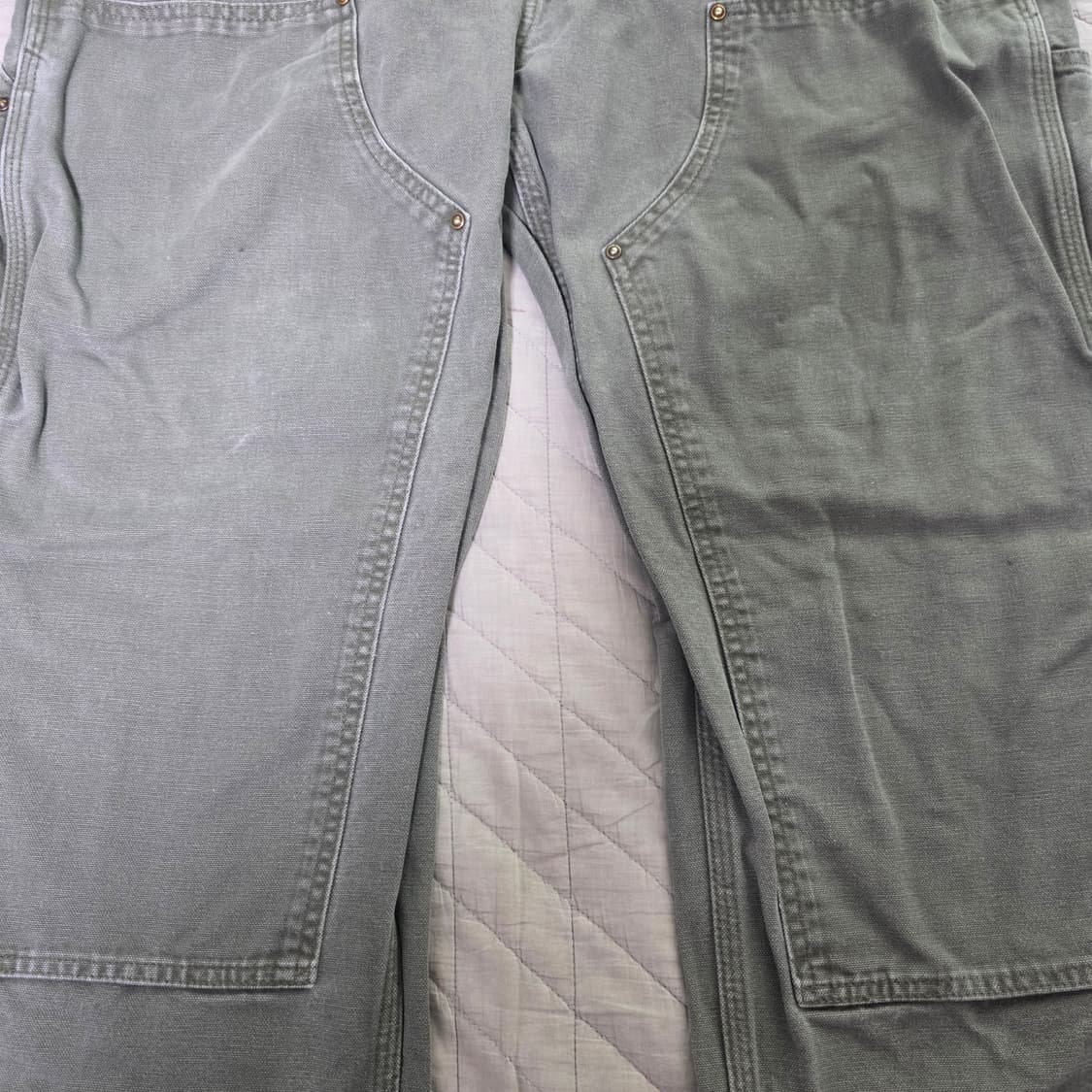 [38X30] 빈티지 칼하트 더블니 B136MOS 워크팬츠 M-4 상품이미지3