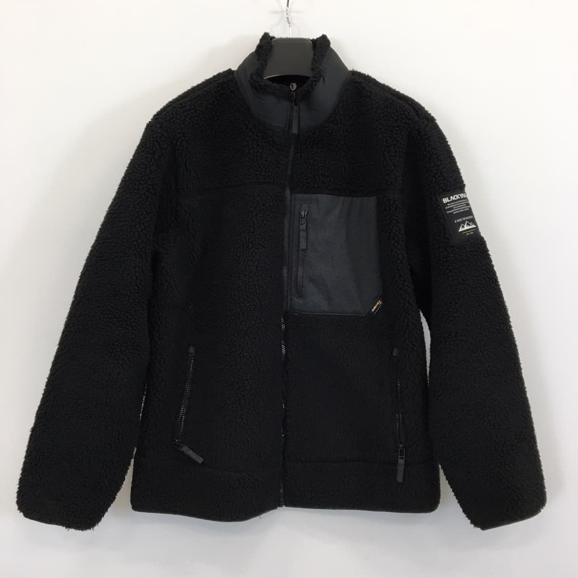 블랙야크 양털 플리스점퍼 엘보패치 105  상품이미지1