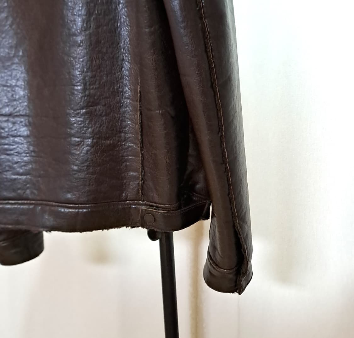 (택포) AX 아르마니익스체인지 비건레더 무스탕 XL B128 상품이미지6