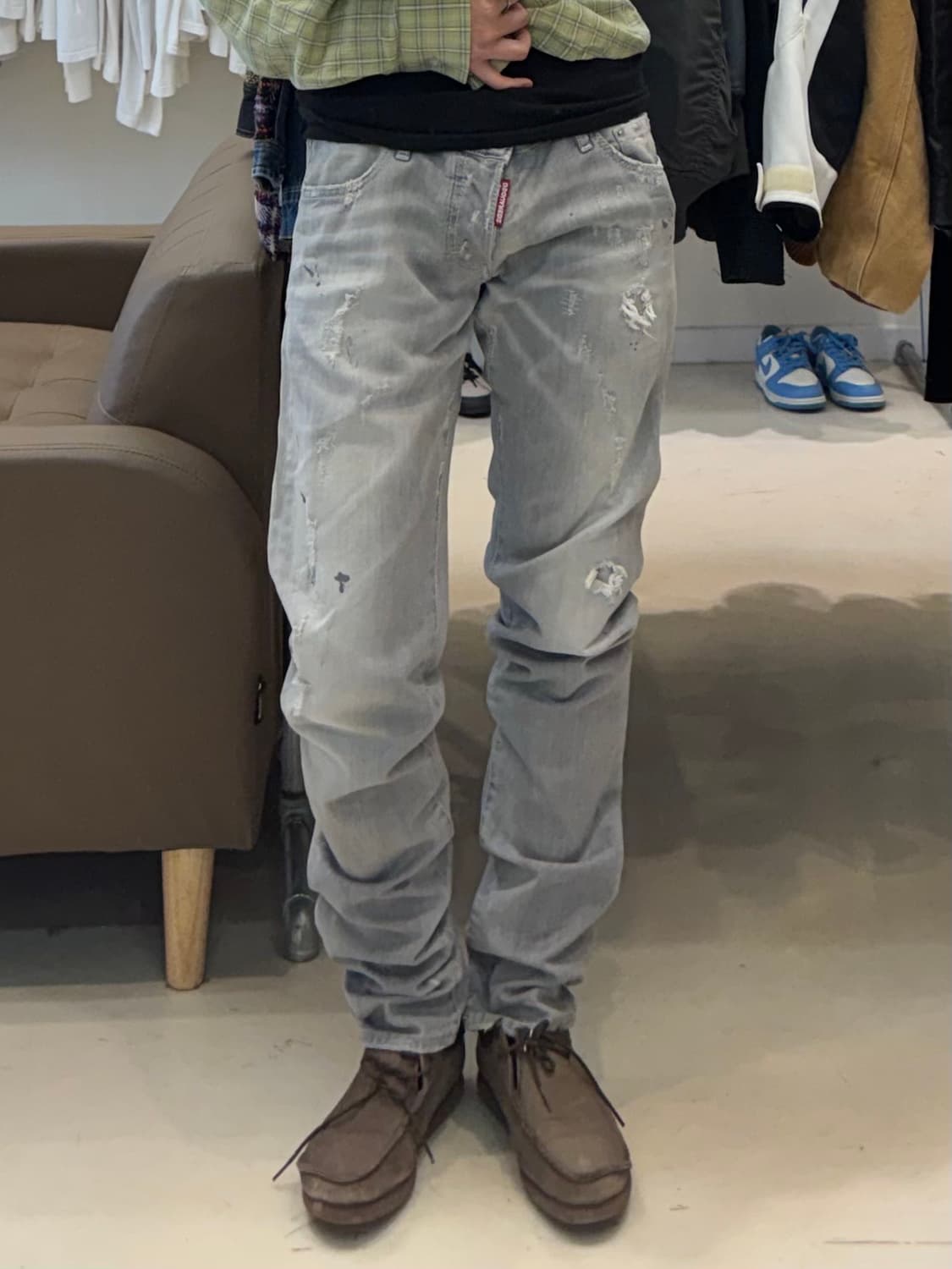디스퀘어드2 빈티지 워싱 데님  상품이미지6