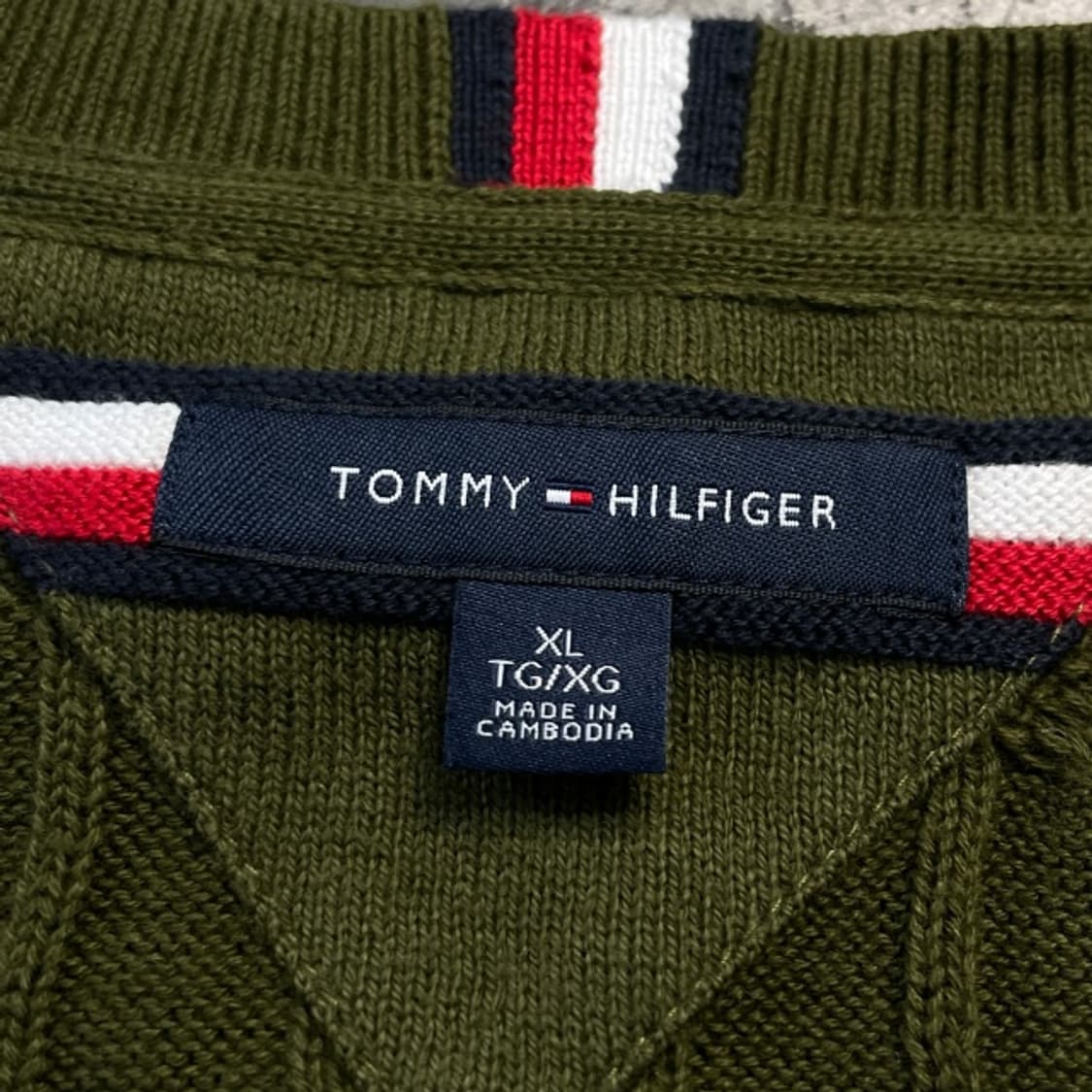 105 타미힐피거 꽈배기 니트  상품이미지3