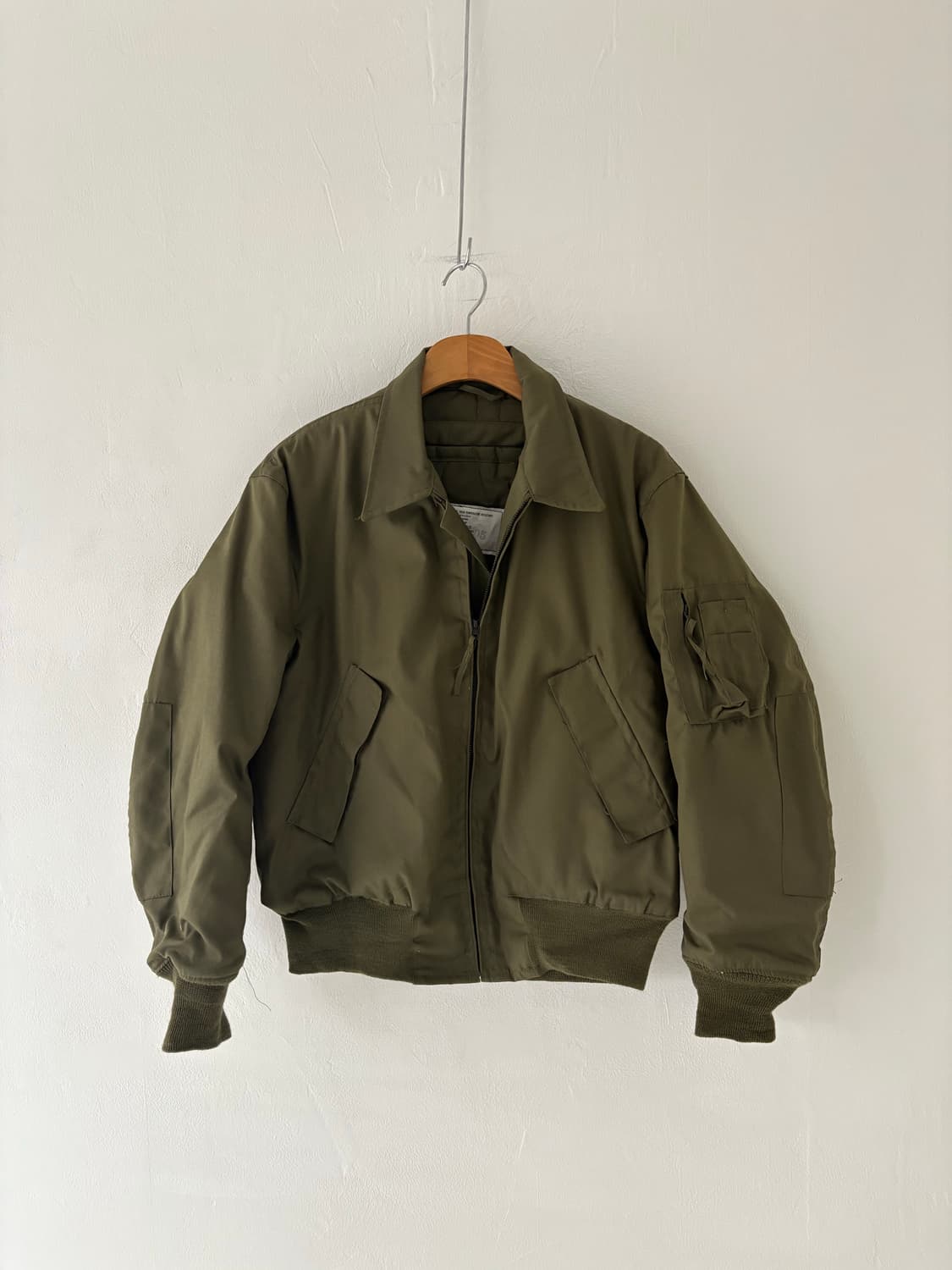 90's U.S Army cvc Tanker Jacket.  상품이미지1