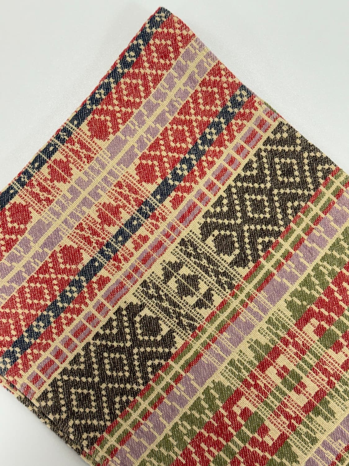 더블알엘 빈티지 사우스웨스턴 패턴 코튼 자카드 스카프 상품이미지1