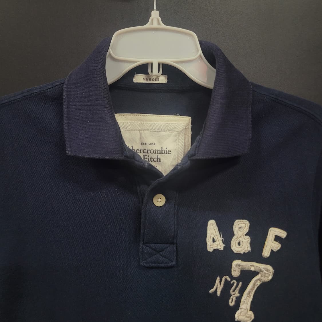 아베크롬비 Y2K 아카이브 NEW YORK 7 빈티지 셔츠 상품이미지3