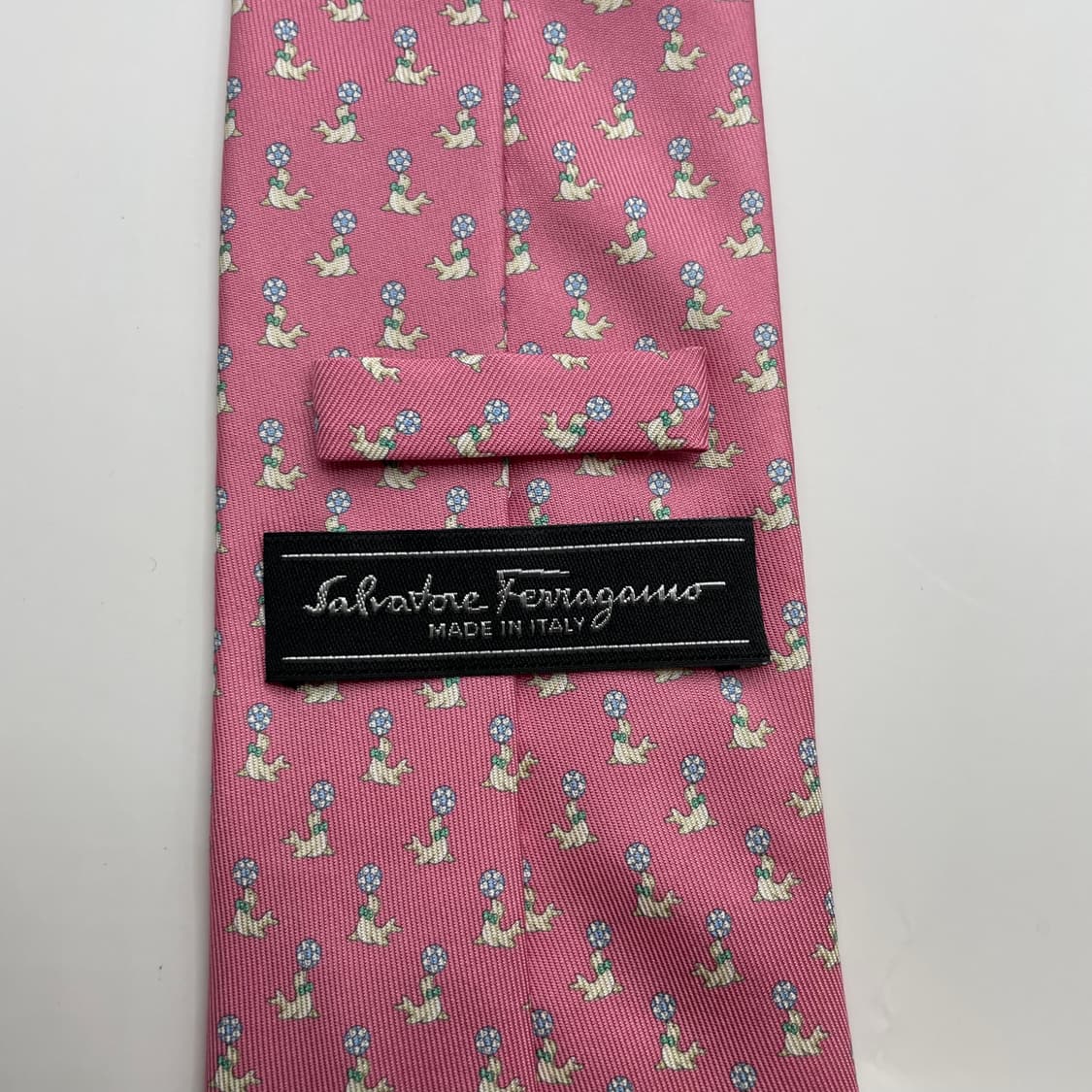 640) (Ferragamo) 살바토레페레가모 패턴 넥타이 상품이미지5