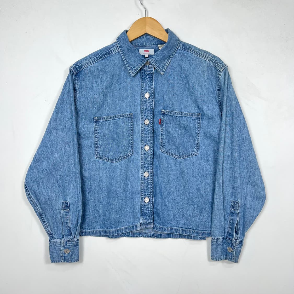 Levis 리바이스 투 포켓 데님 셔츠 상품이미지1