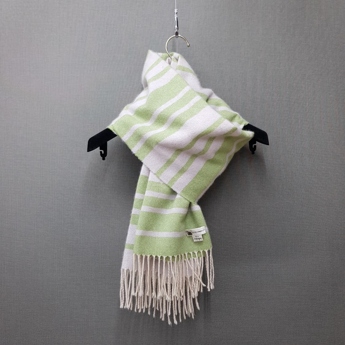 콜롬보 COLOMBO 100% 캐시미어 스트라이프 머플러 상품이미지3