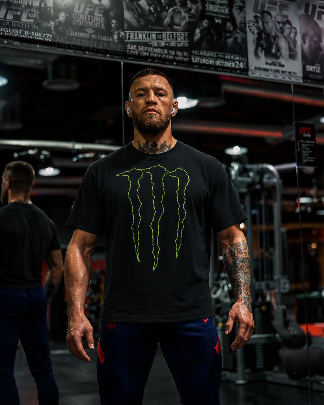 UFC 공식 스폰서 몬스터 티셔츠 XL 상품이미지1