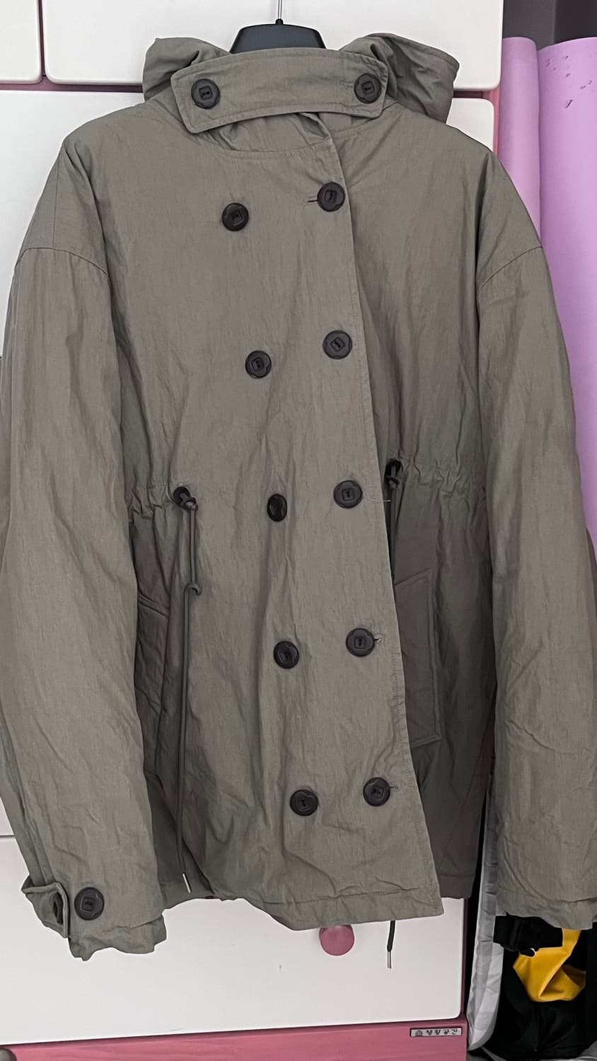 오피쉬 개횬 야상 카키 상품이미지3