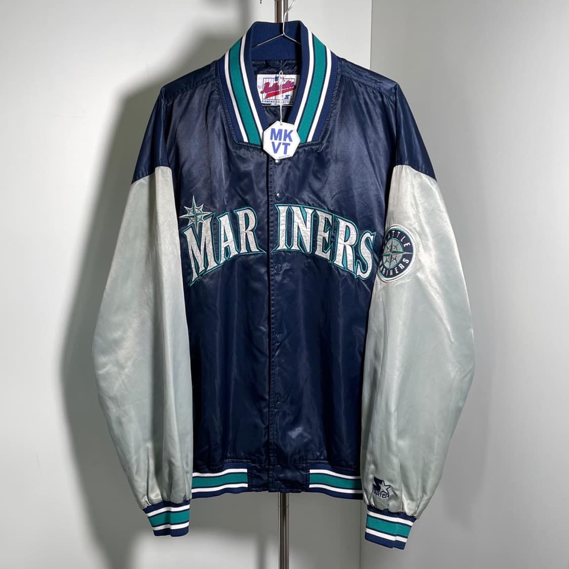 스타터 Seattle Mariners 바시티자켓 상품이미지1