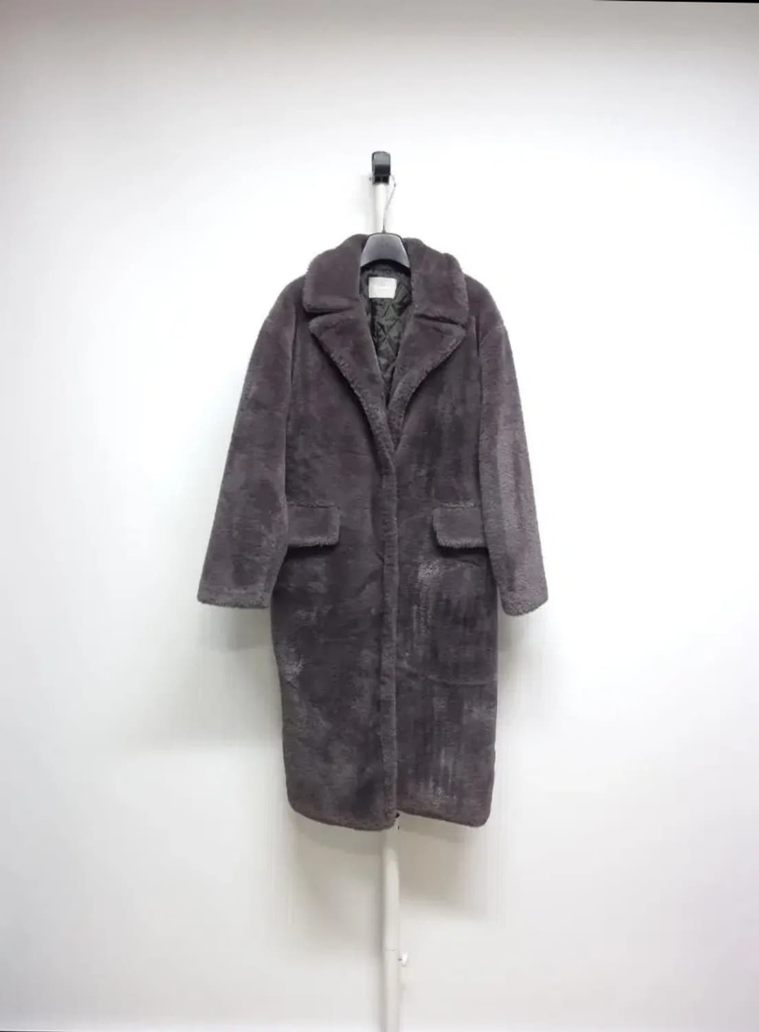 새 신드롬 페이크 밍크퍼 맥시 코트 F 상품이미지1