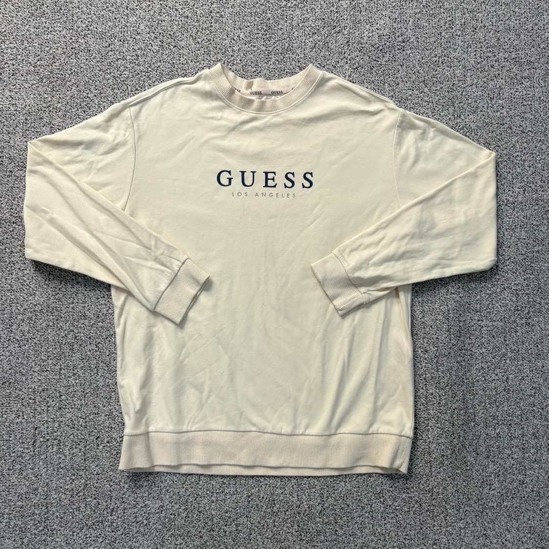 실측 게스 로고 맨투맨 스웻셔츠 0303J 상품이미지1