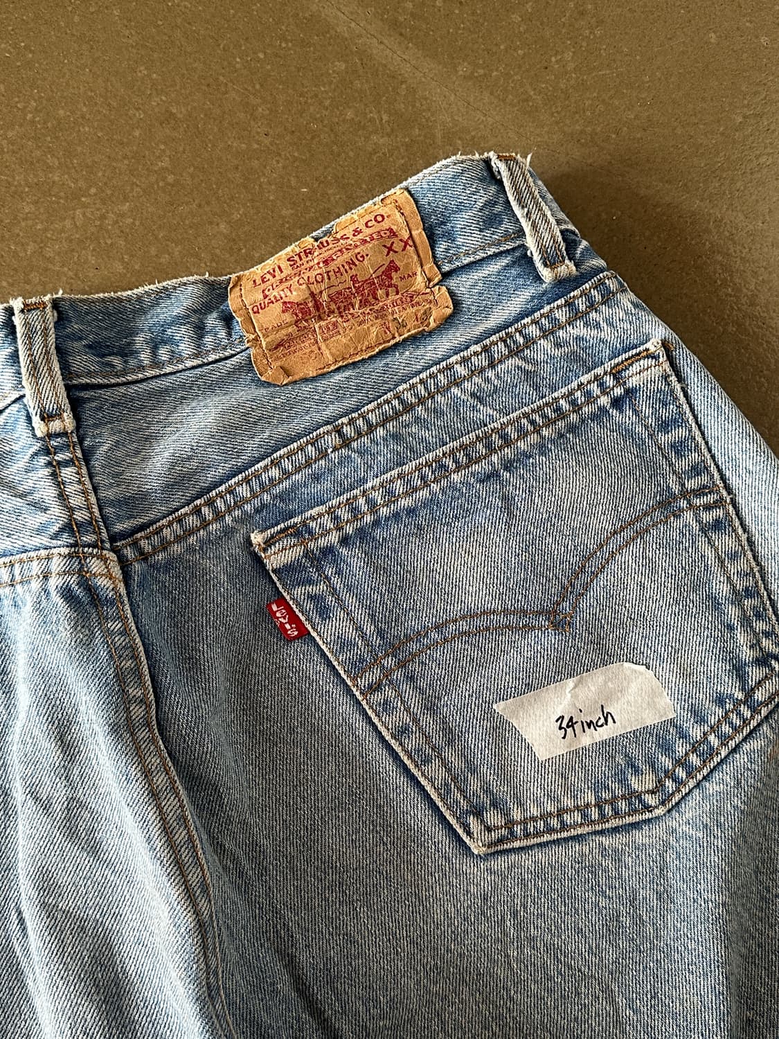 Levi’s 501 Made in USA Denim 상품이미지2