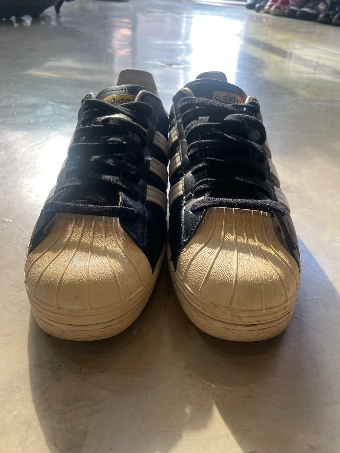 아디다스 슈퍼스타 80s 블랙 화이트 270 상품이미지3