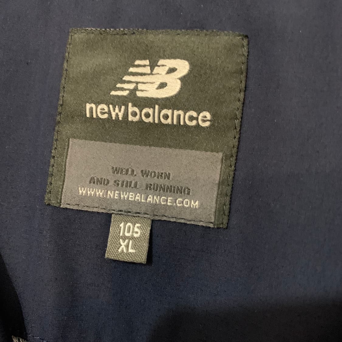 XL 뉴발란스 클래식 빅 로고 바람막이 코치 자켓 상품이미지6