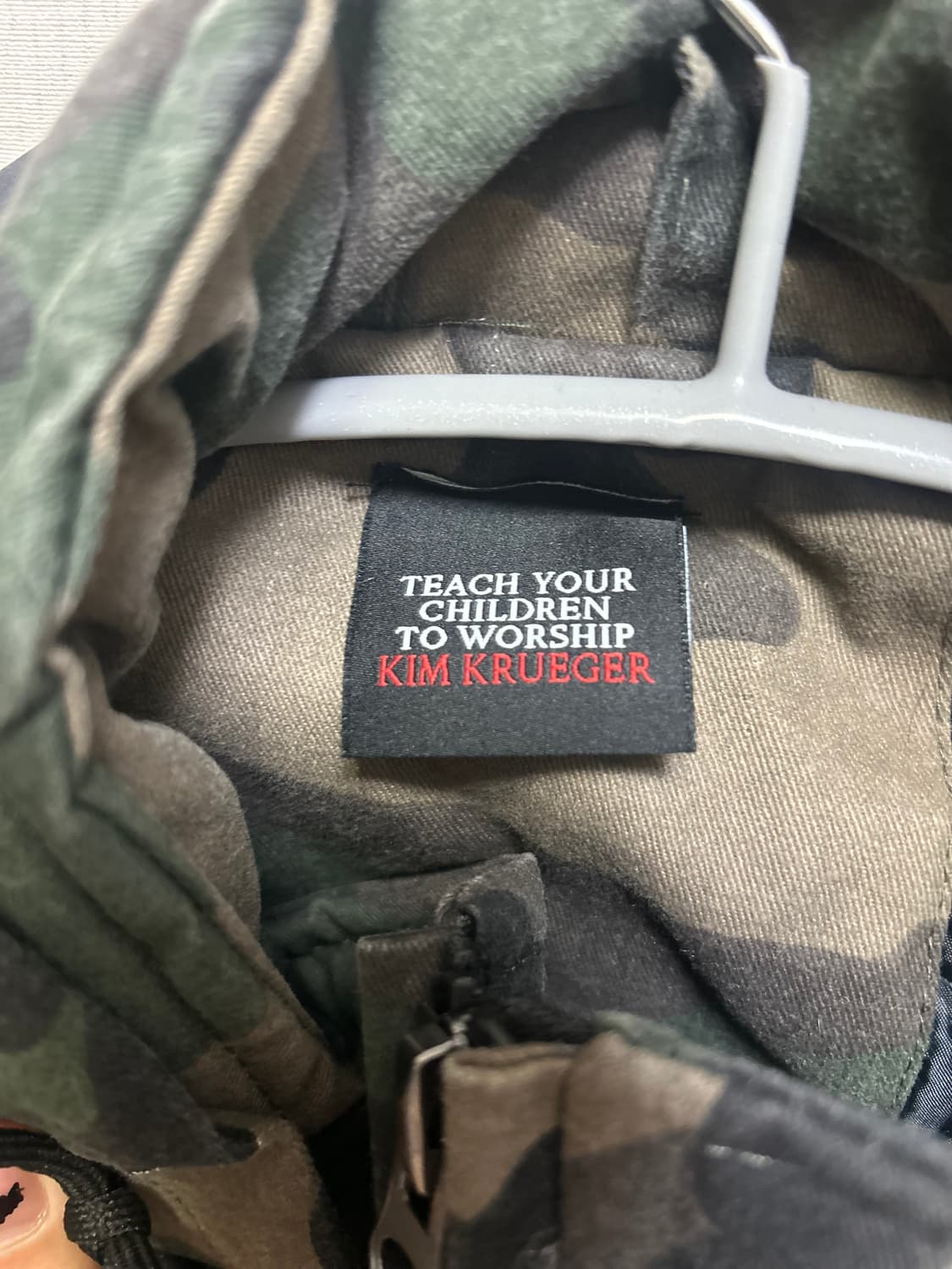 KIM KRUEGER CAMO JACKET -XL 상품이미지4