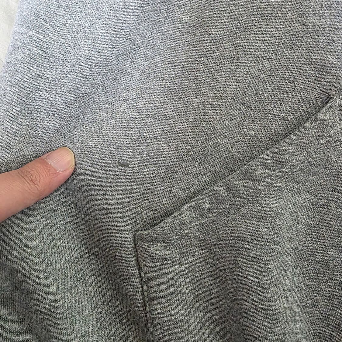 [XL] 90s 러셀 애슬레틱 후드집업 헤더 그레이 like XXL 상품이미지3