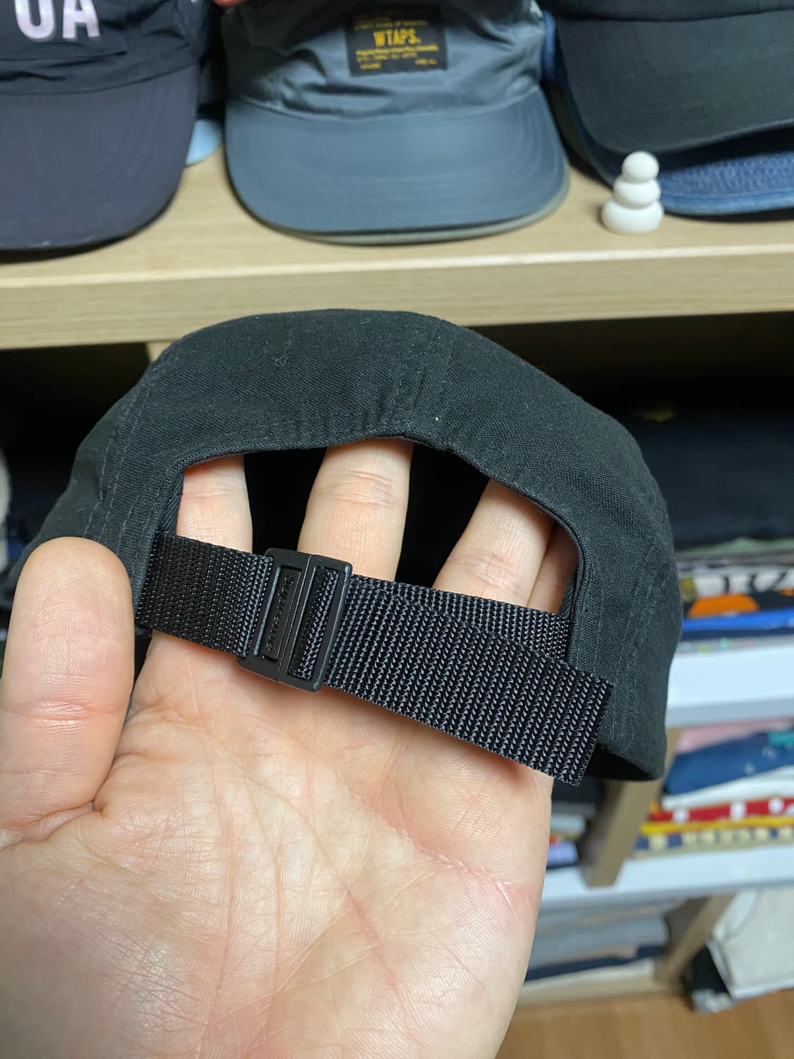 슈프림 밀리터리 캠프캡 블랙 - 21SS 상품이미지4