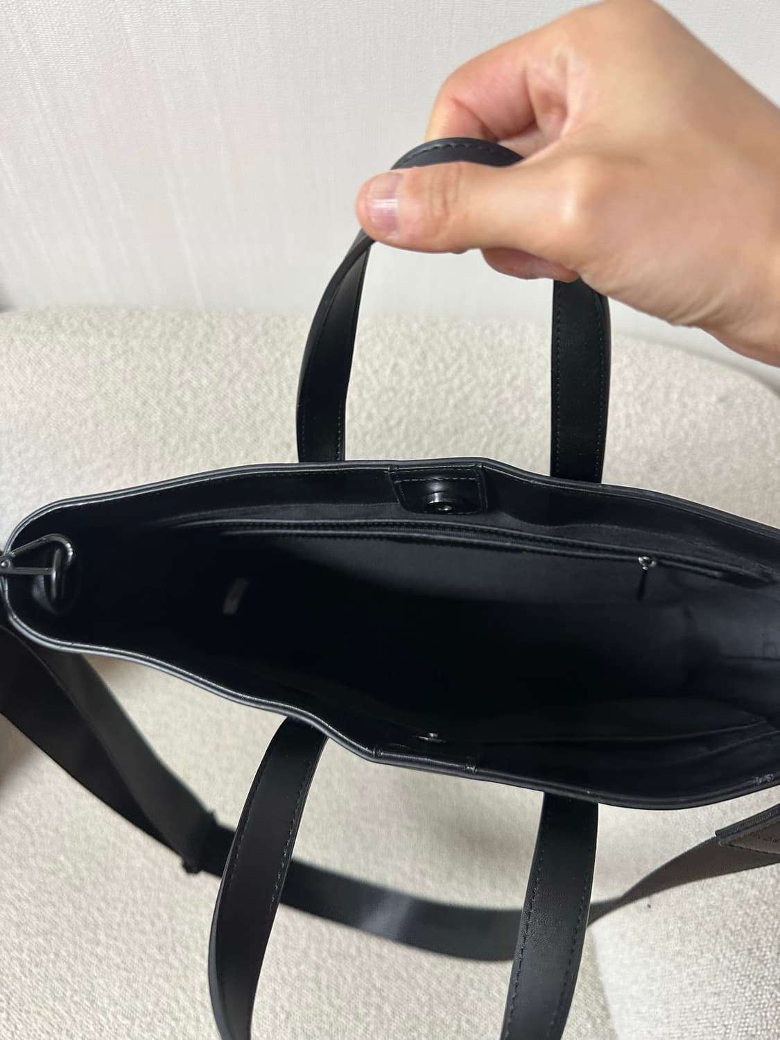 도프제이슨 블랙 토트백 팝니다 상품이미지7