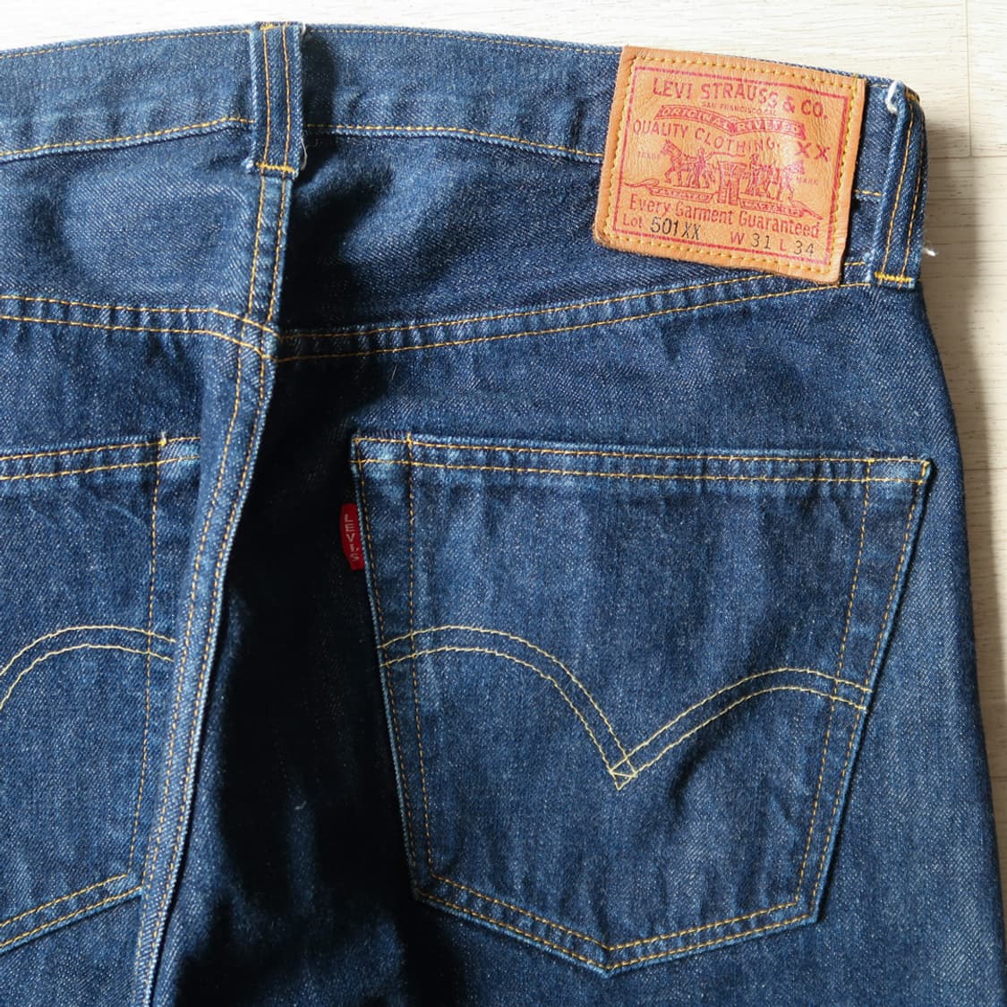리바이스 빈티지 클로징 LVC 47501 셀비지 데님 팬츠 상품이미지10