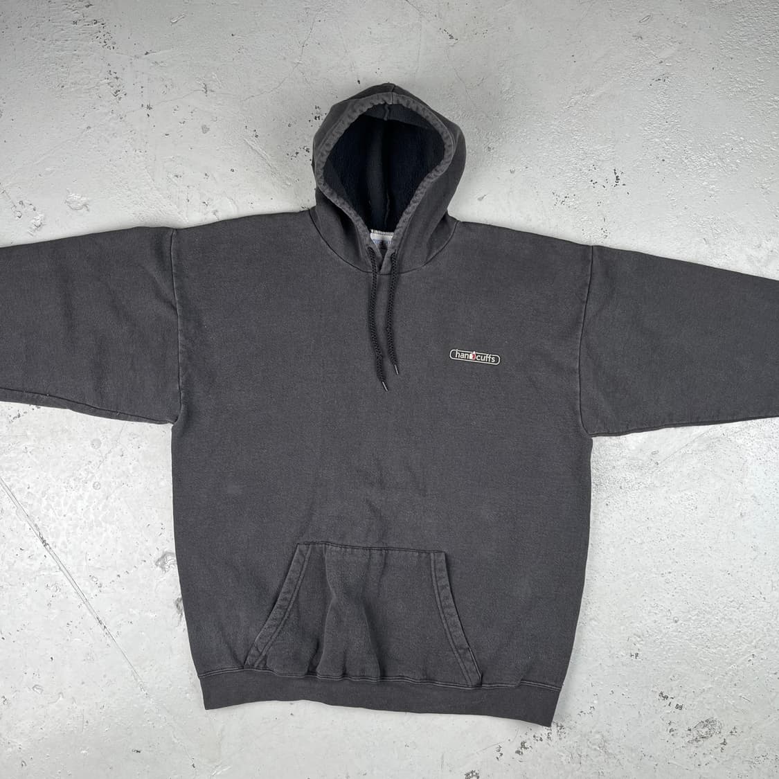 빈티지 핸드커프스 후디 블랙 상품이미지7