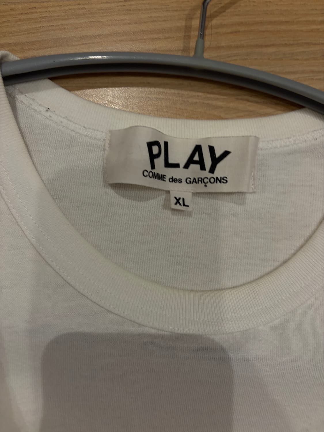 꼼데가르송 반팔 블랙 와펜 XL 상품이미지4