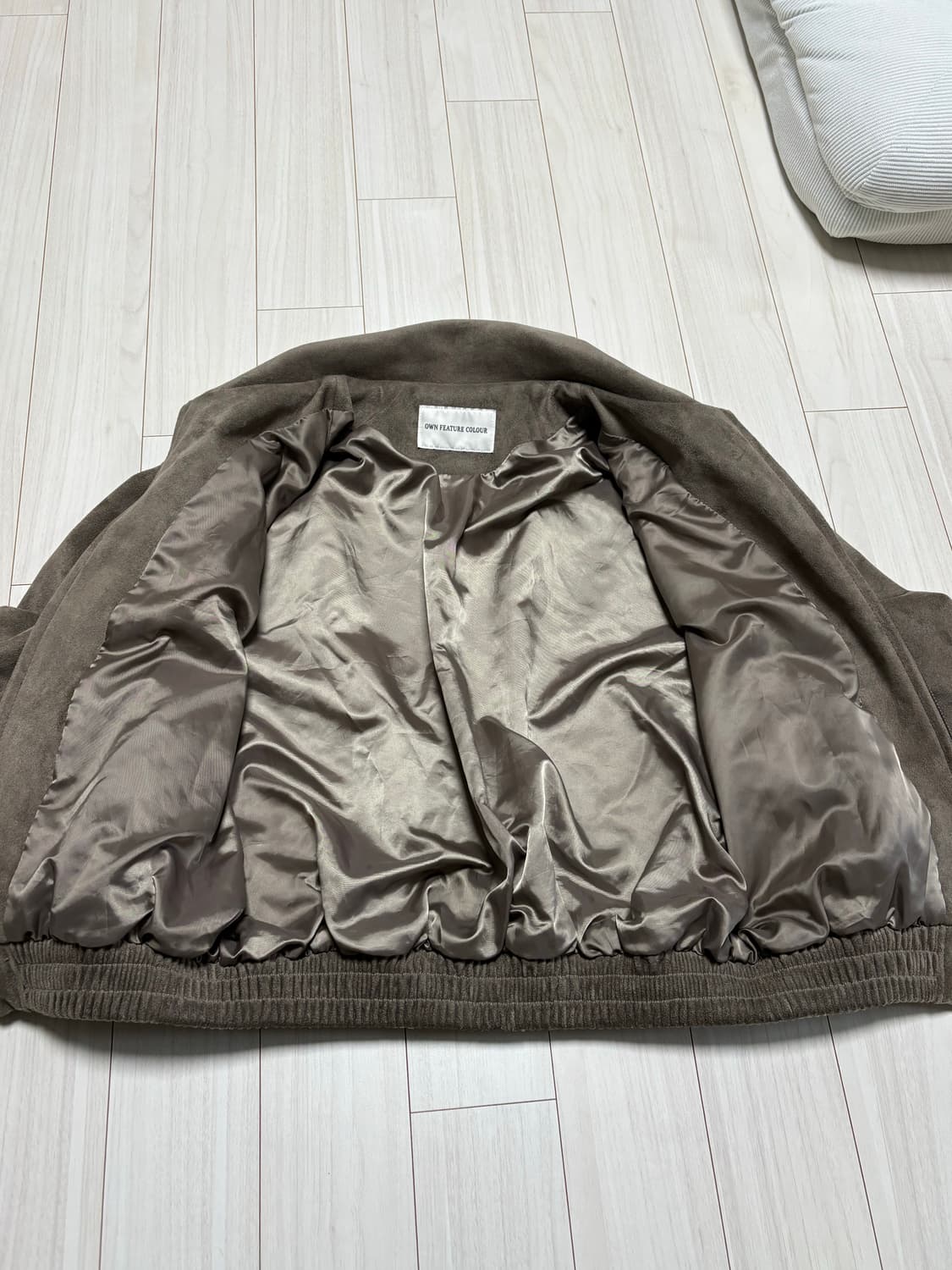 OFC Zip-up Suede Blouson 스웨이드 자켓 상품이미지4