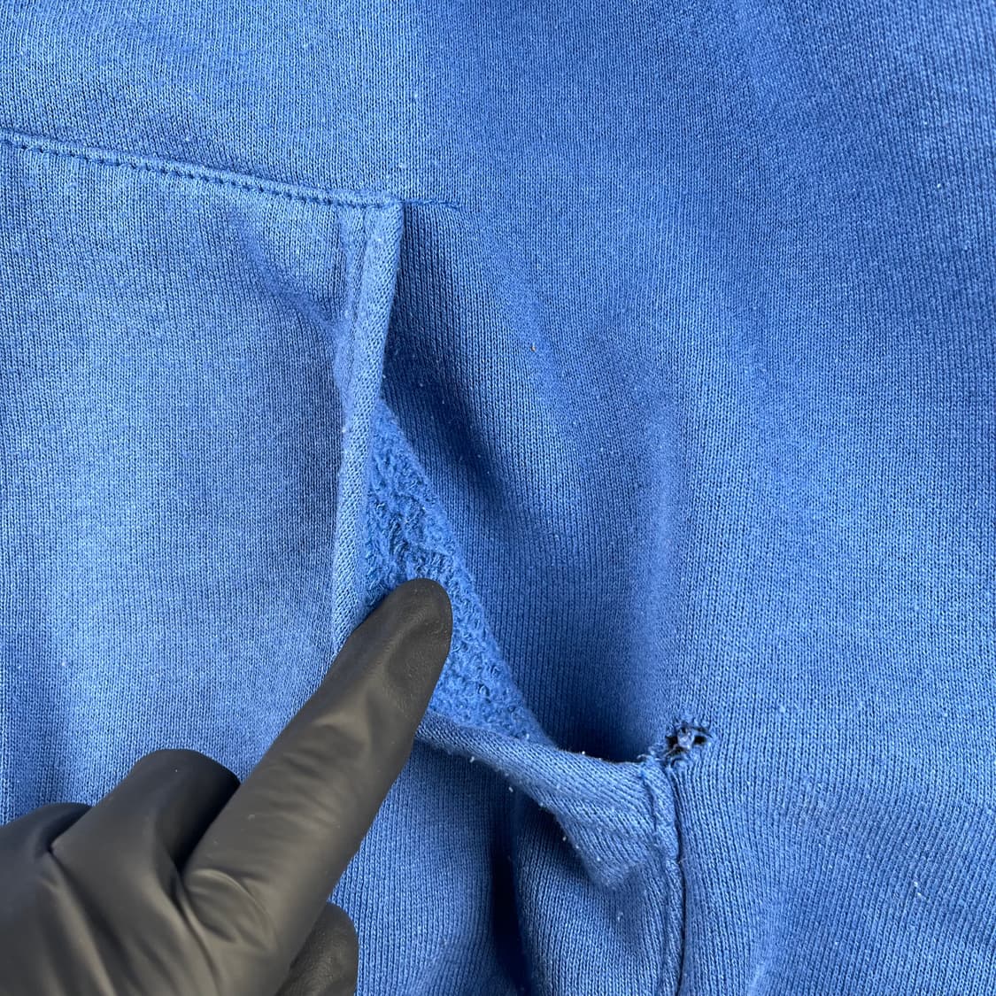 70s 올드 러셀 애슬래틱 후드집업 다크블루 상품이미지9