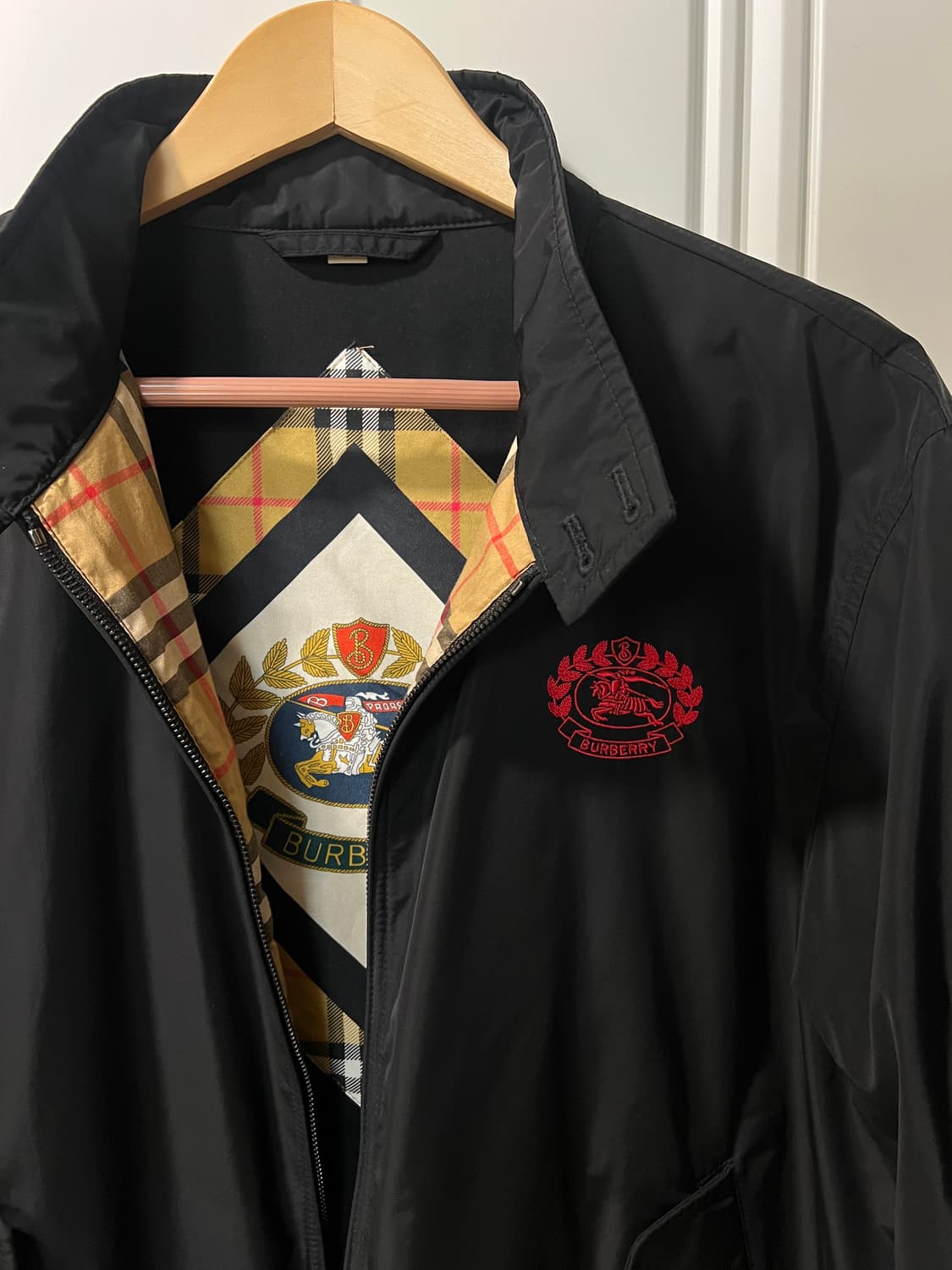 버버리 블루종 블랙 국내매장판 50 상품이미지2