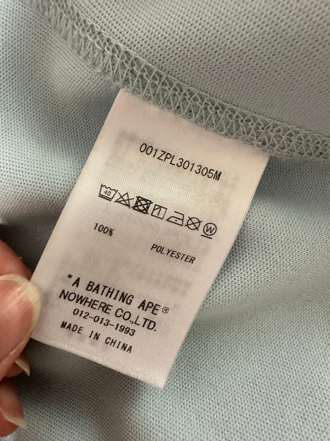 베이프 25시즌  ABC 카모 레이온 샤크 풀 지퍼 후드 블루 상품이미지6