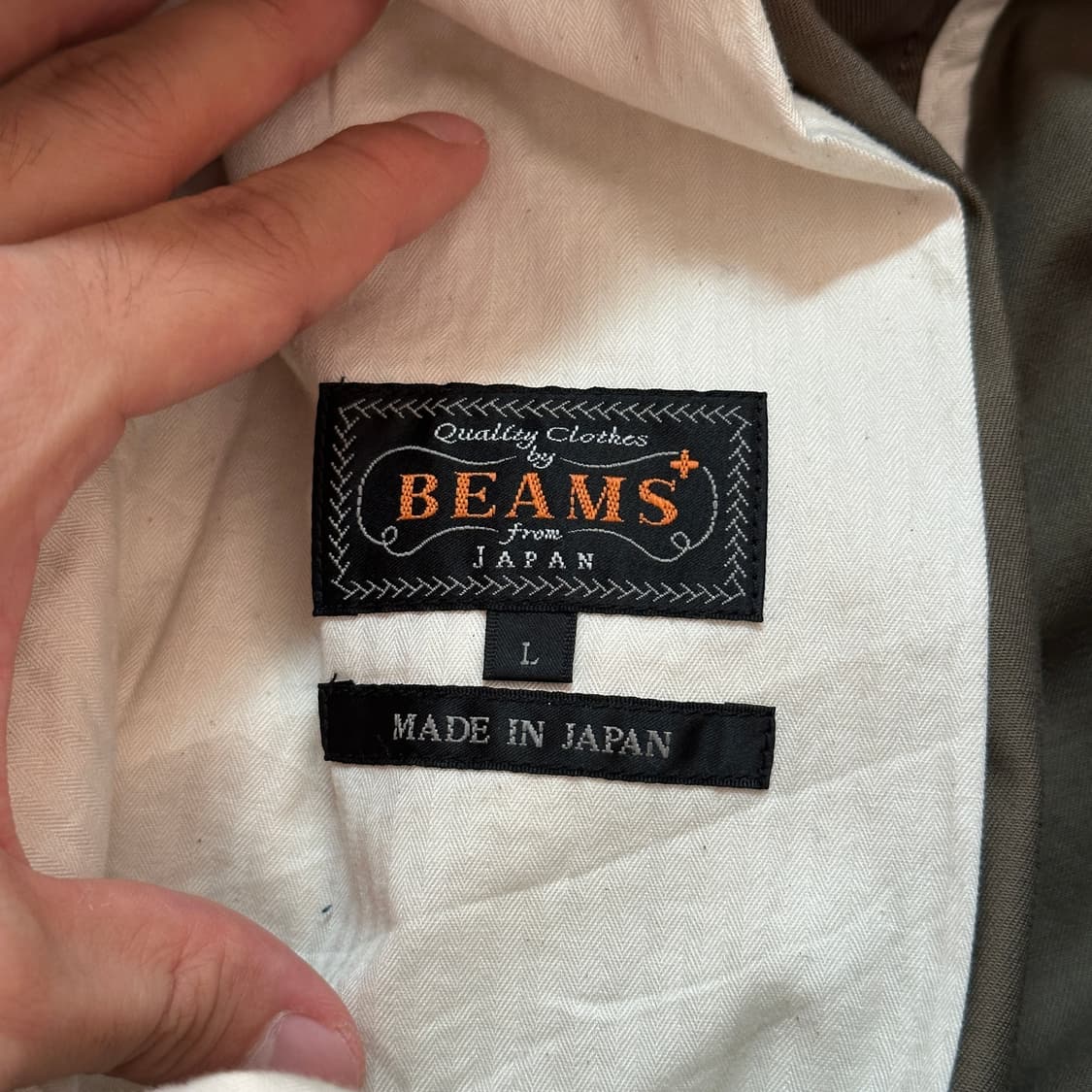 Beams plus two tuck chino crop pants 상품이미지8