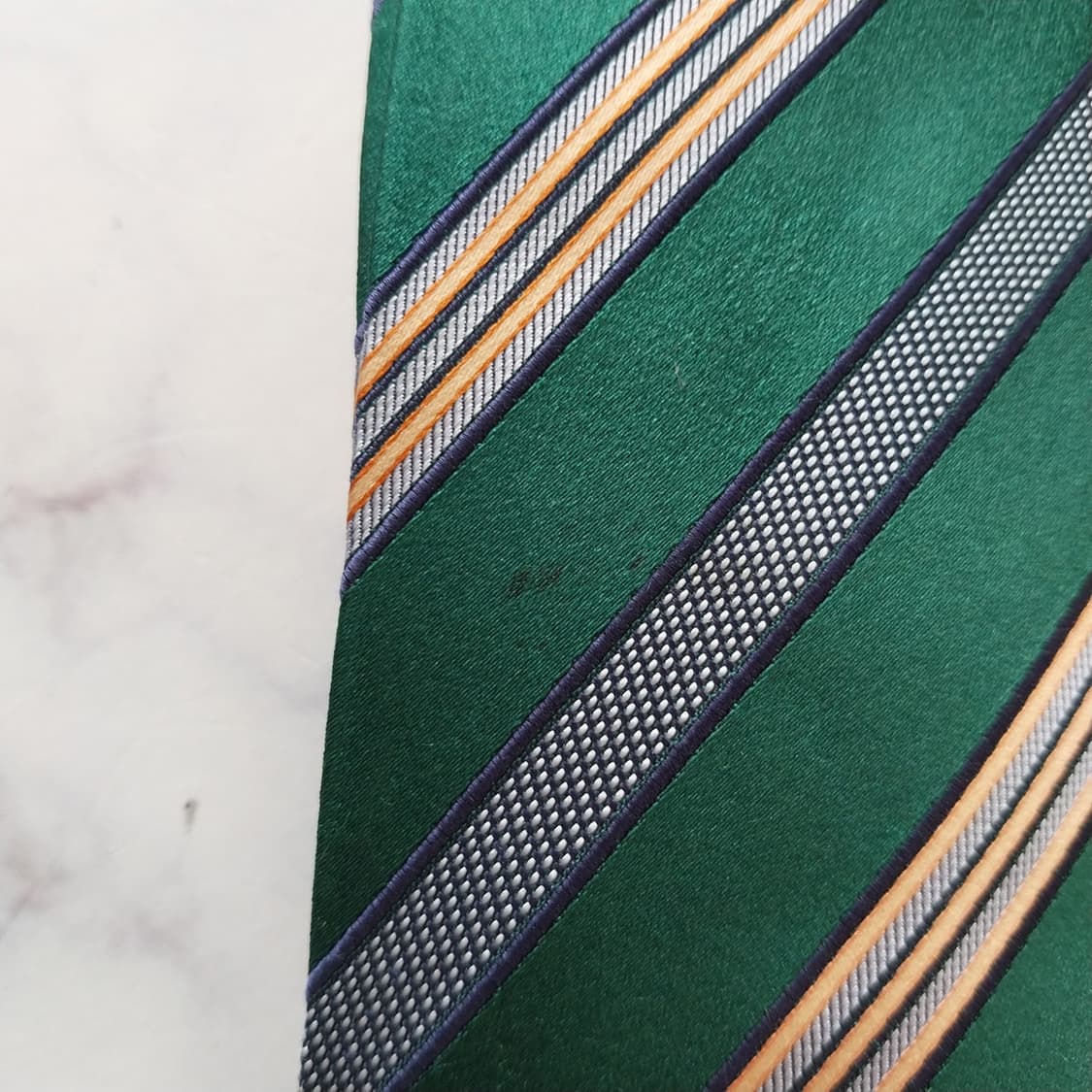 에르메네질도 제냐 스트라이프 넥타이 9.2cm A+~A등급 K2153 상품이미지10