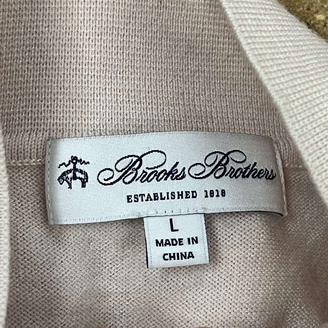 [정품/L] Brooks Brothers 쿼터 버튼 스웨터 b17 상품이미지6