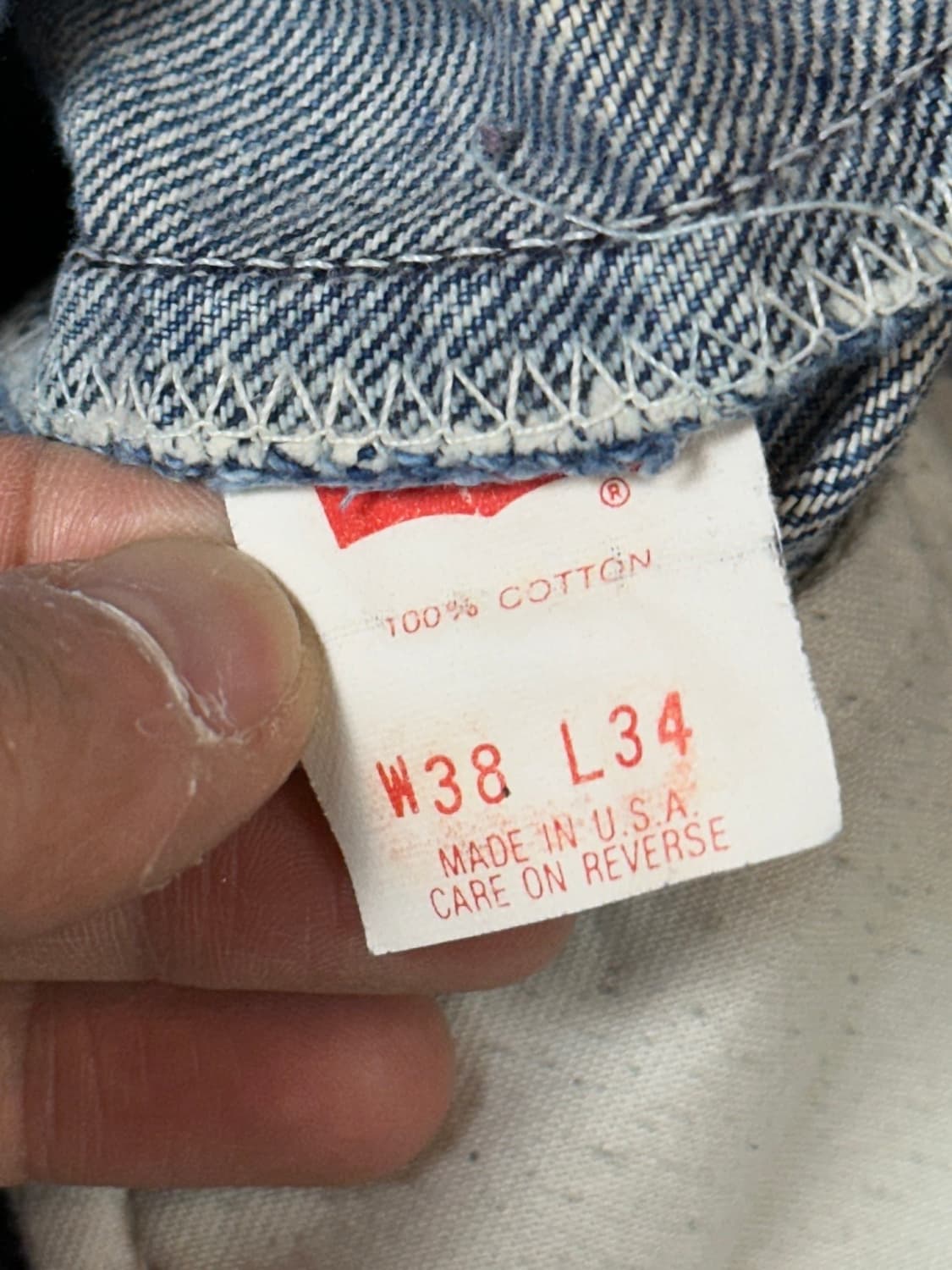 90's USA Made 빈티지 리바이스 517 부츠컷 상품이미지9