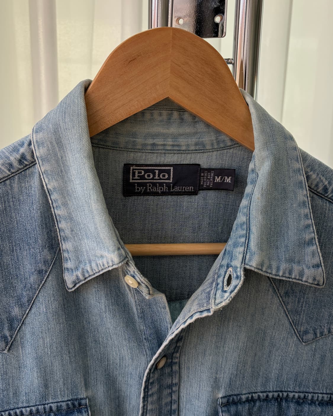 [M]폴로 랄프로렌 웨스턴 데님 워크 셔츠 상품이미지7