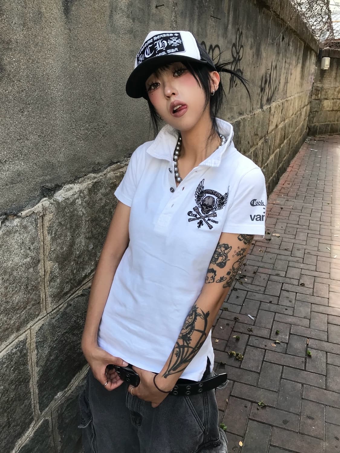 ☠️ 밴슨 X 쿡진 콜라보 피케 반팔 티셔츠 ☠️ 상품이미지3