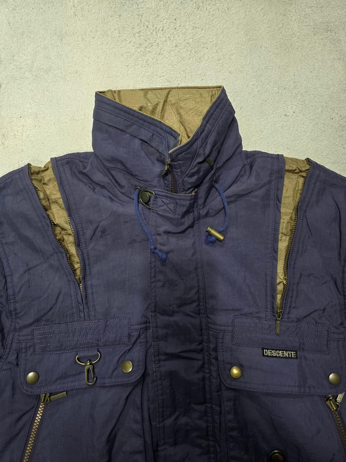 80s descente 데상트 빈티지 후드 자켓 S사이즈  상품이미지3
