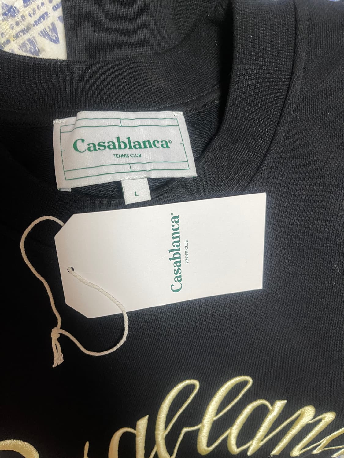 카사블랑카 백조 맨투맨(착샷) 상품이미지7