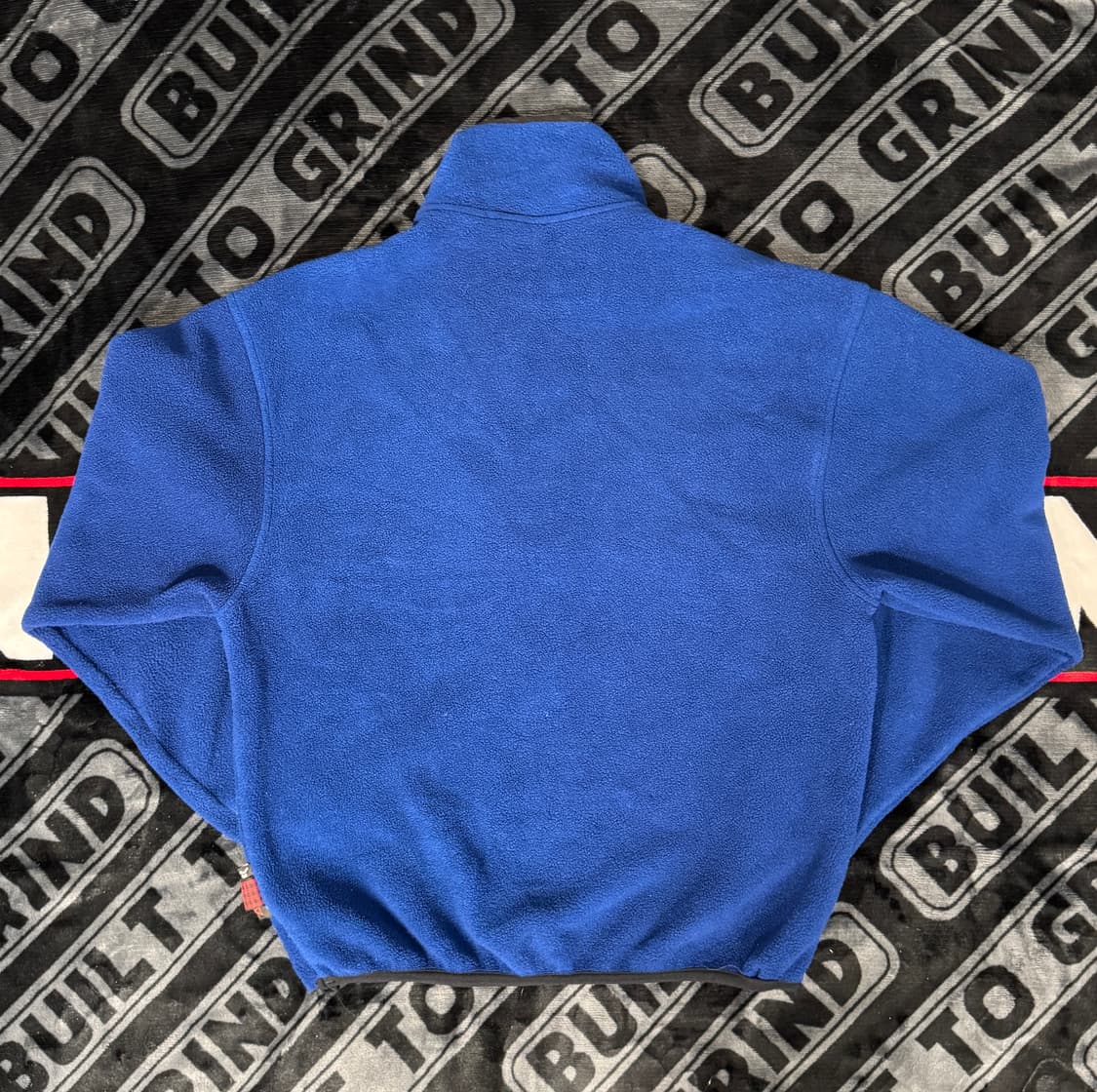 울리치 쿼터 스냅 티 플리스 풀오버 블루 블랙 상품이미지2