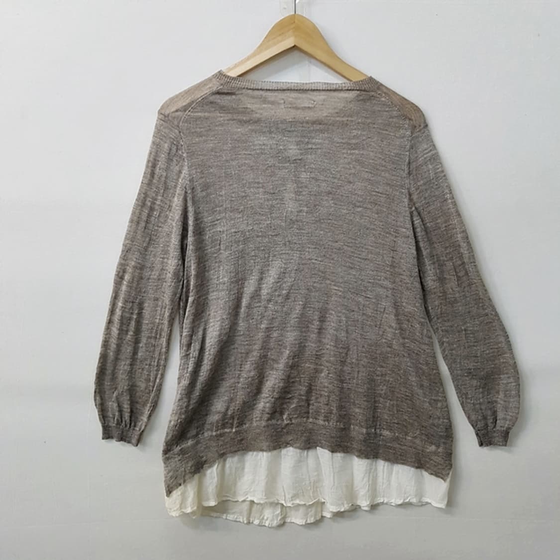 NATURAL LAUNDRY 린넨 100% 가디건 모카 상품이미지2