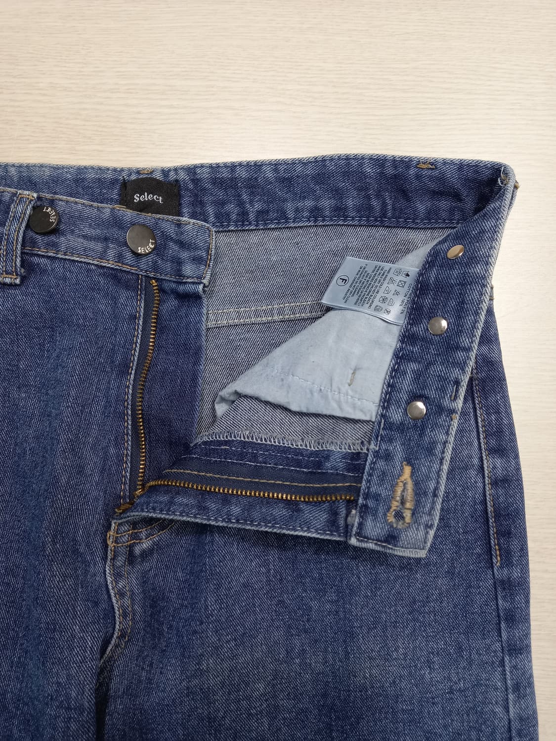 26-30 Select Kor 하이웨이스트 와이드진 30-167 상품이미지6