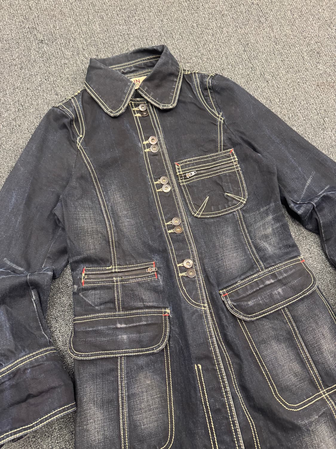 CARLING 빈티지 여성 데님 원피스 상품이미지2