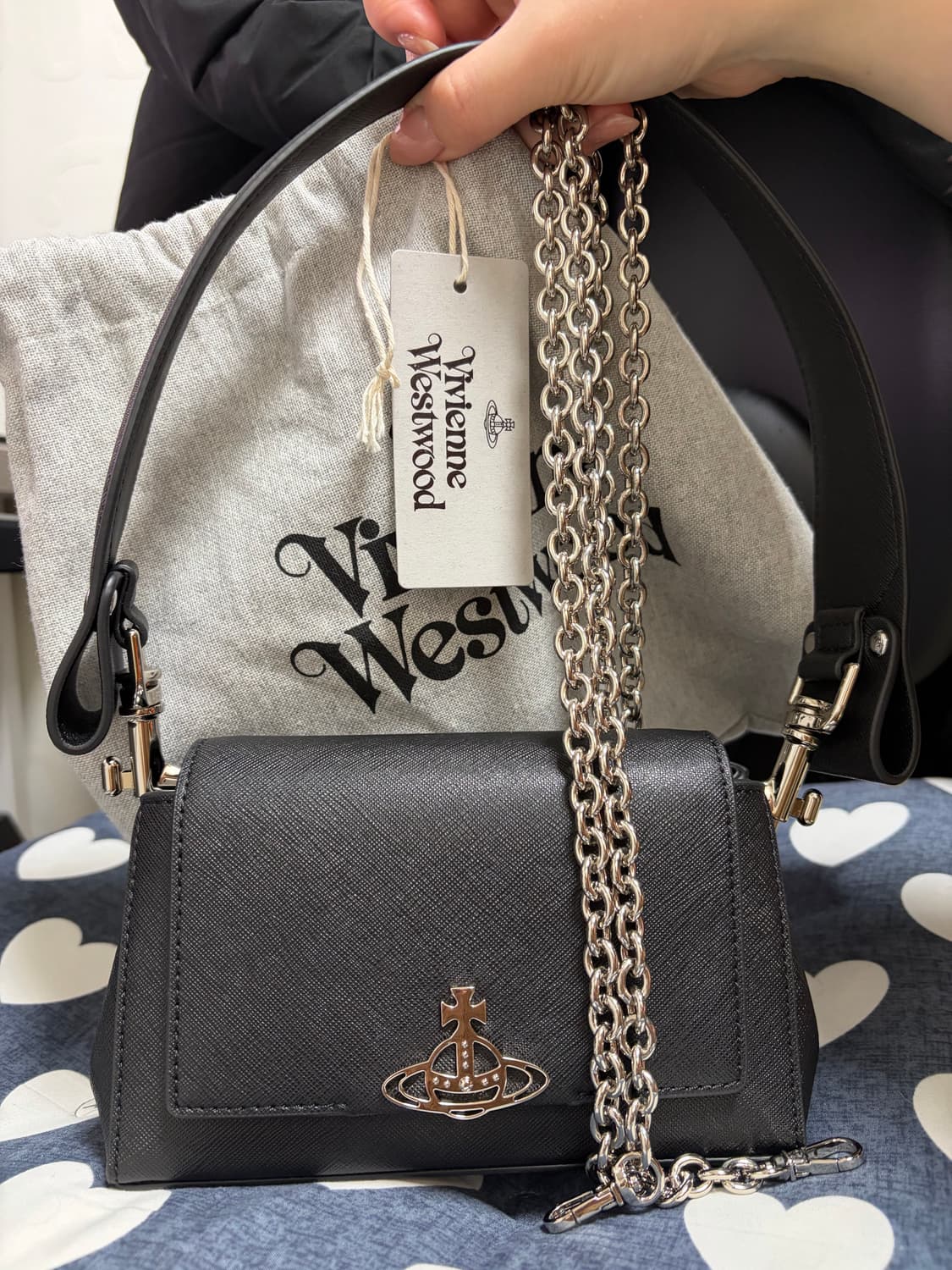 비비안 웨스트우드 헤이즐 스몰 숄더백 상품이미지1